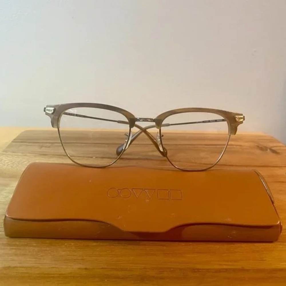 Oliver Peoples OV1145 Banks Glasses- antique gold/matte raintree finish (NWOT) - Picture 4 of 6